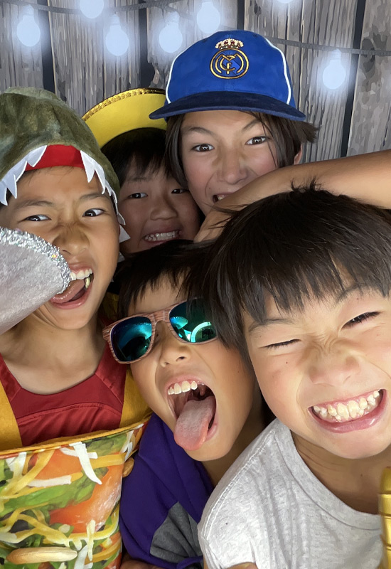 Our photo booth makes every party better and keeps everyone laughing.
